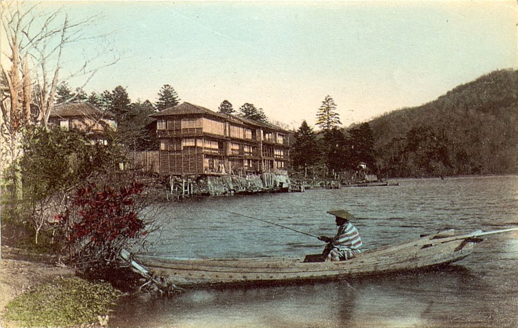 Miniature of Man fishing from a boat