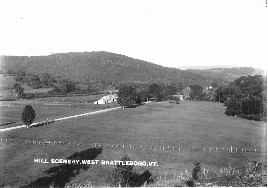 Miniature of Hill Scenery, West Brattleboro, Vt.