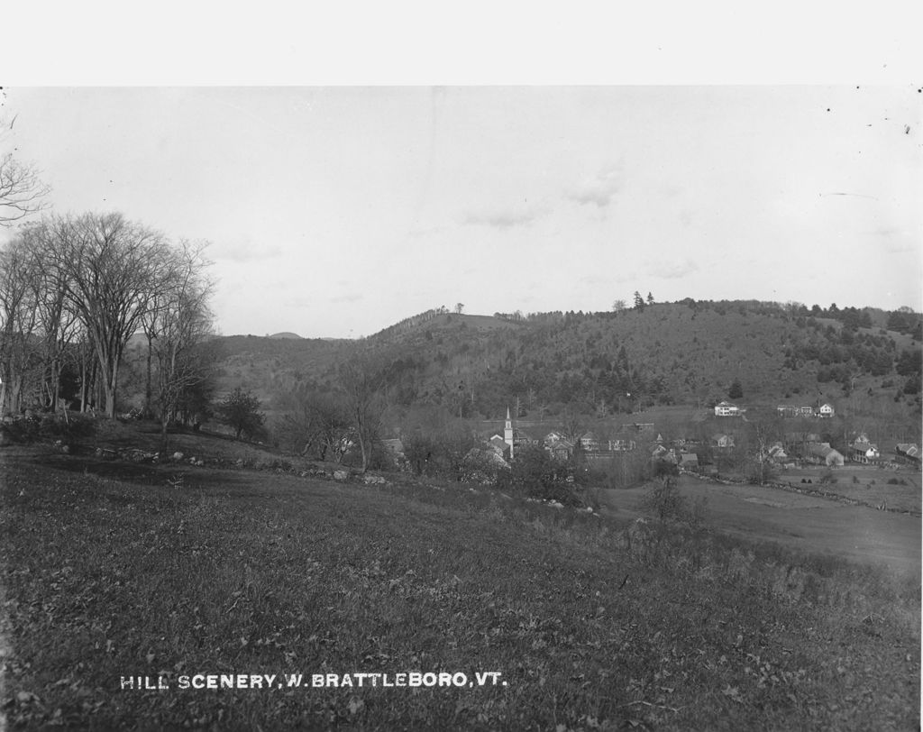 Miniature of Hill Scenery, West Brattleboro, Vt.