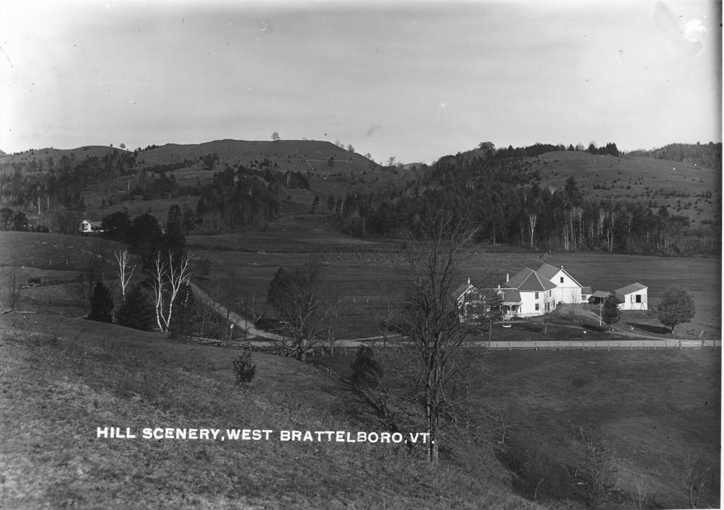 Miniature of Hill Scenery, West Brattleboro, Vt.