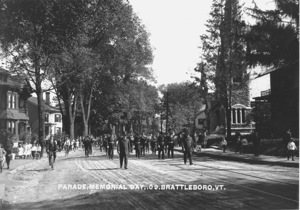 Miniature of Parade, Memorial Day,.09.Brattleboro, Vt.