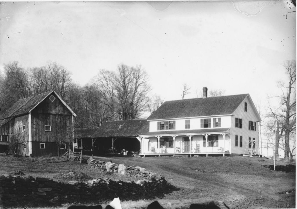 Miniature of Fred Johnson's place in East Dover, Vermont