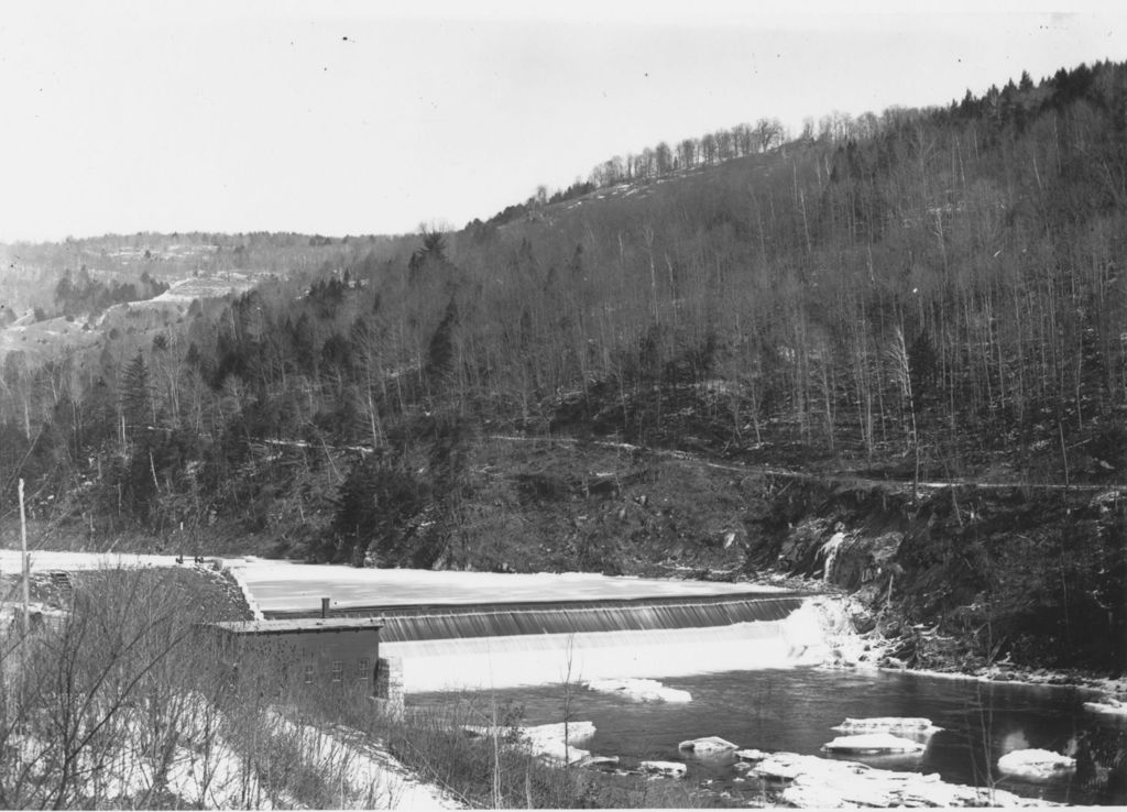 Miniature of Power Company Dam on West River, off Route 30