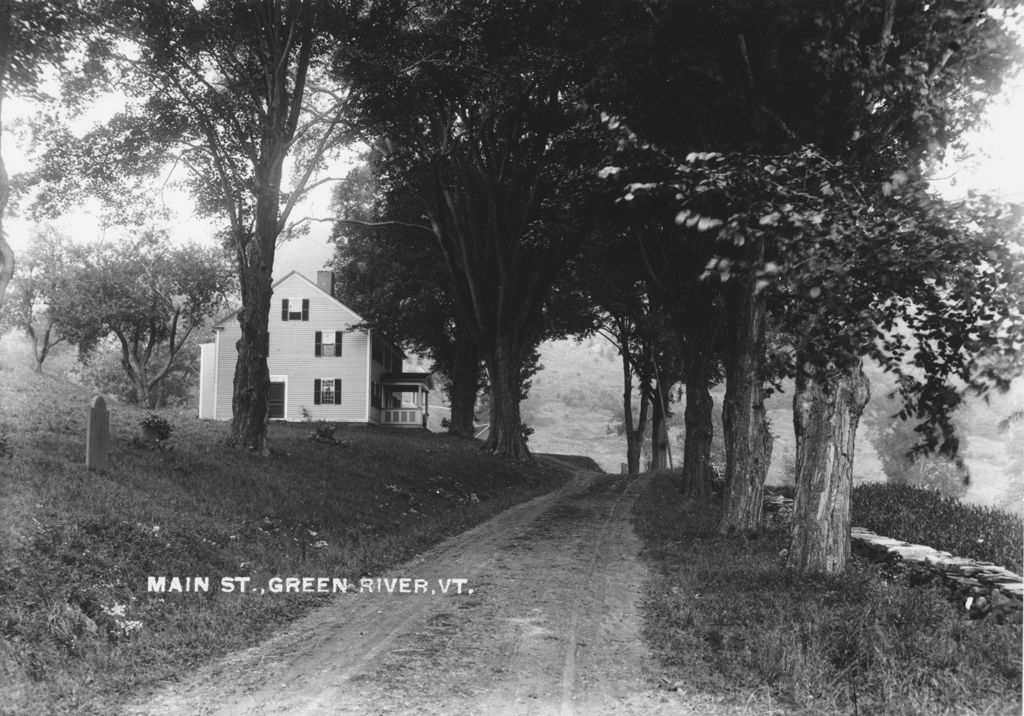 Miniature of Main Street, Green River, Vt.