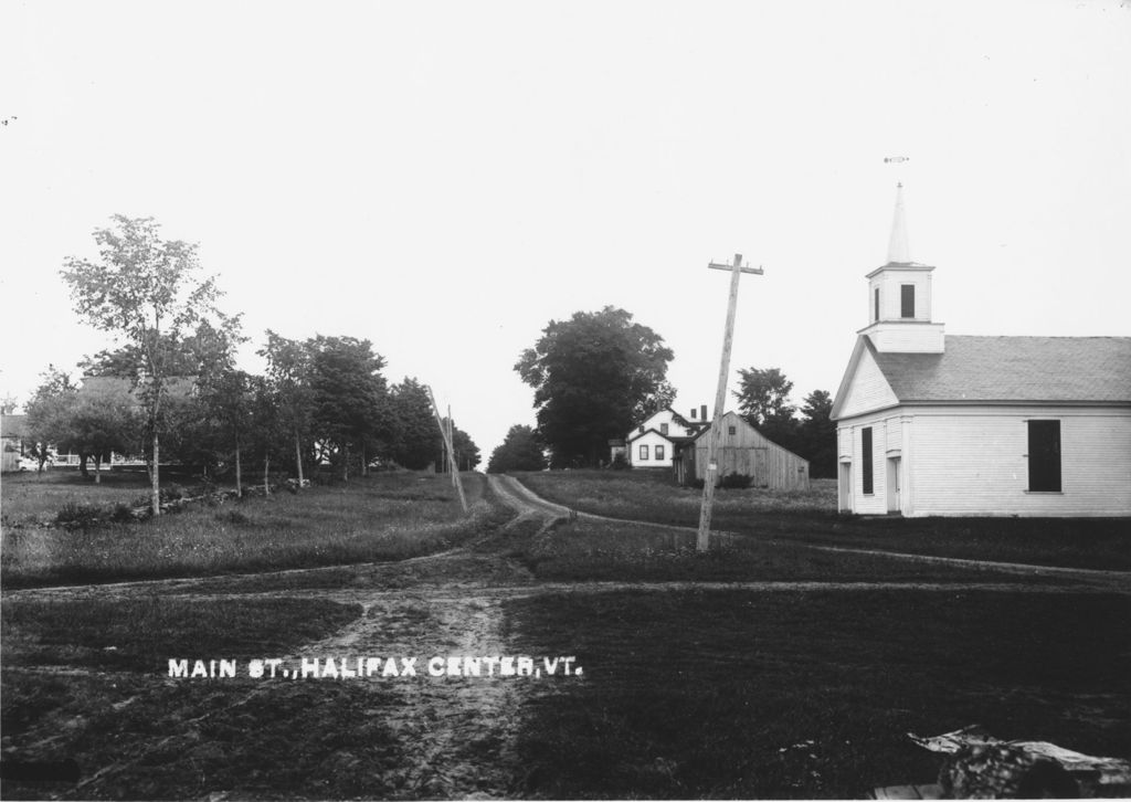 Miniature of Main Street, Halifax Center, Vt.