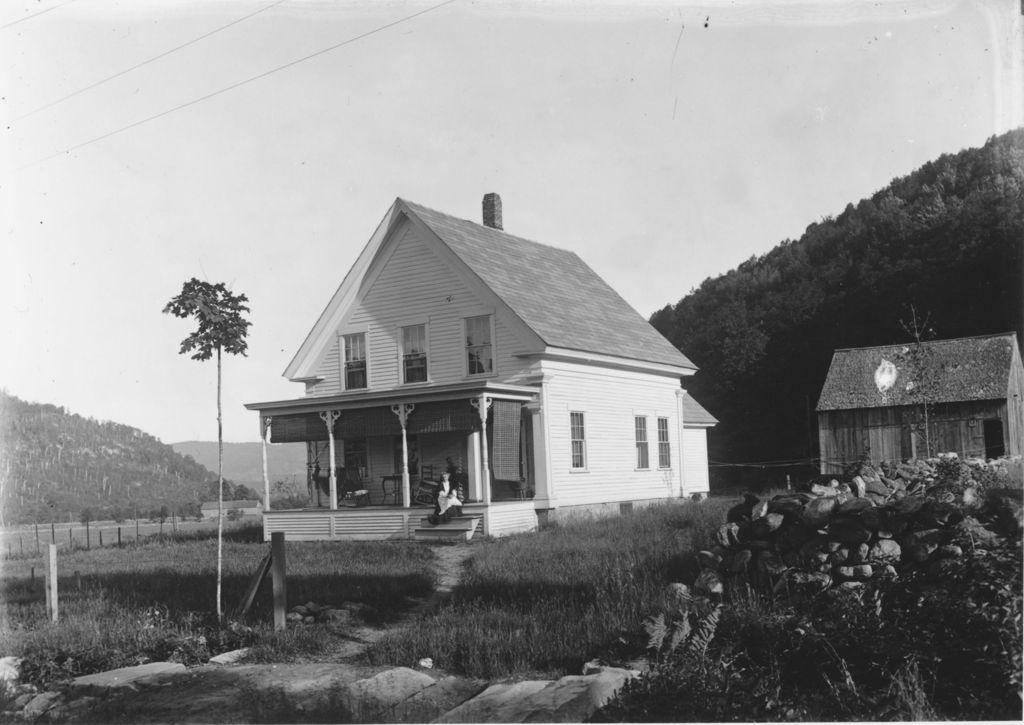 Miniature of Parsonage of Baptist Church, Jamaica, Vt.