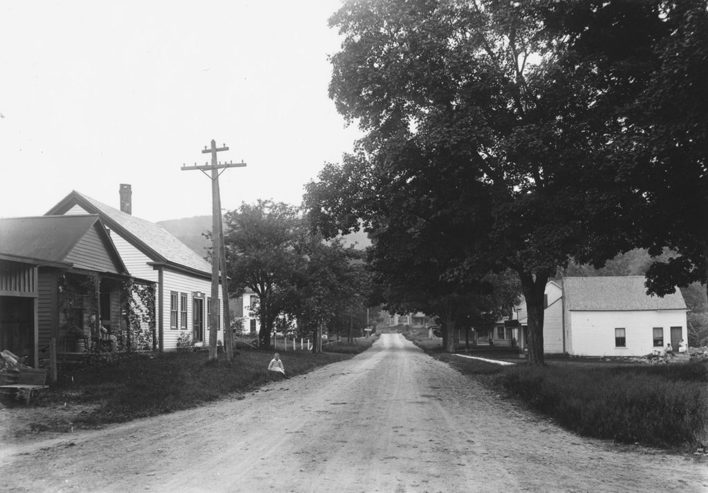 Miniature of Main Street Looking West Toward Bridge, Jamaica, Vt.