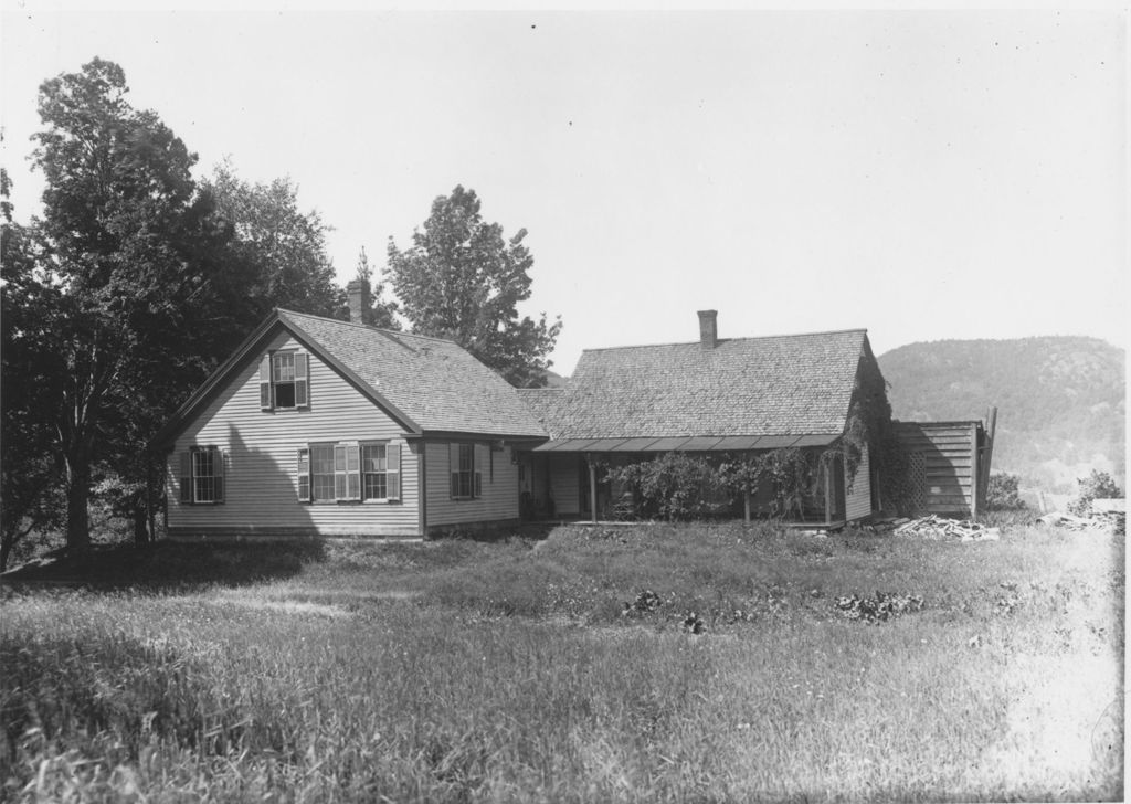 Miniature of Homestead with Wicked Baby Carriage on Porch, Jamaica, Vt.