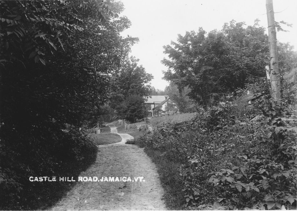 Miniature of Castle Hill Road, Jamaica, Vt.