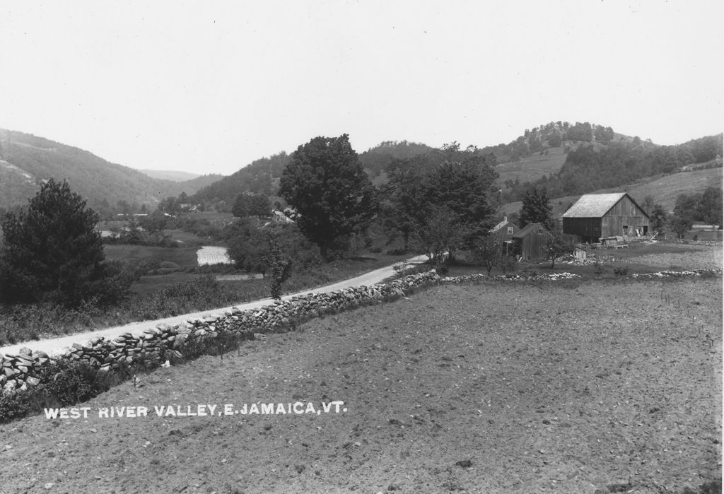 Miniature of West River Valley, E. Jamaica, Vt.