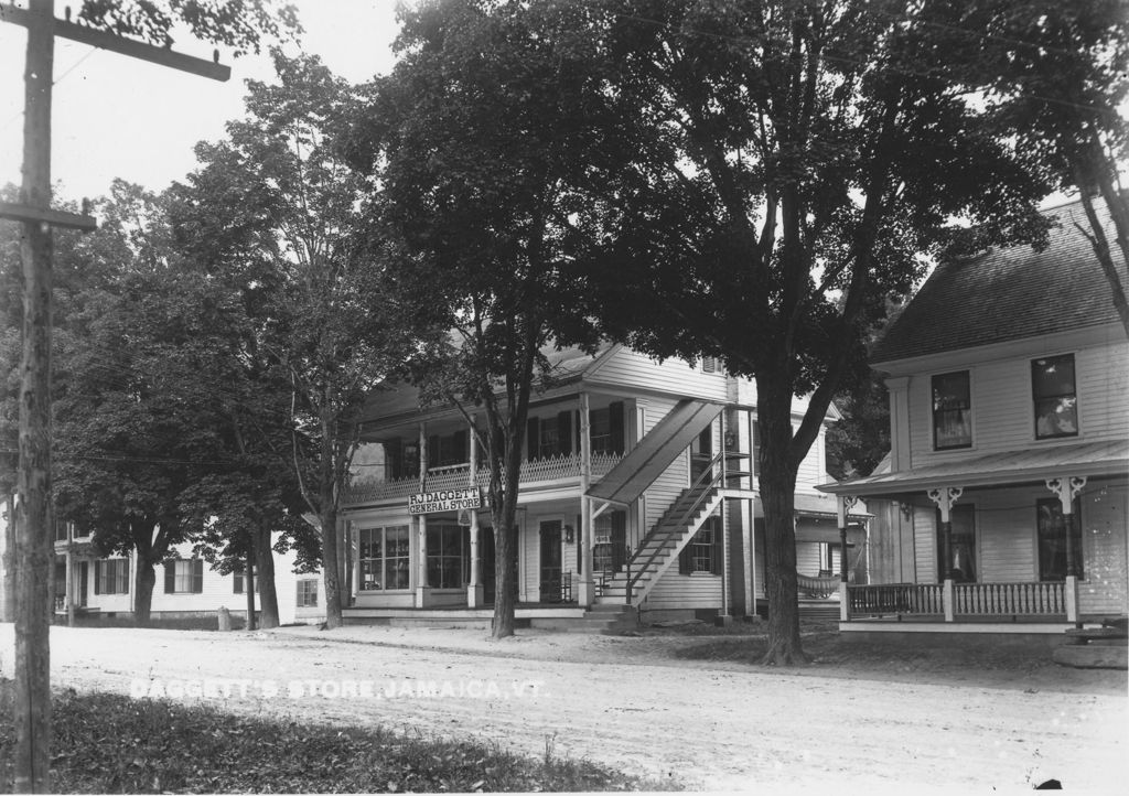 Miniature of Daggett's Store, Jamaica, Vt.