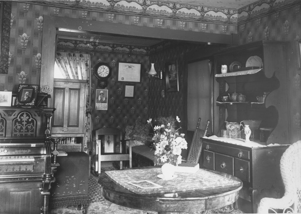 Miniature of Interior of Mrs. Eddy's Room, Jamaica, Vt.