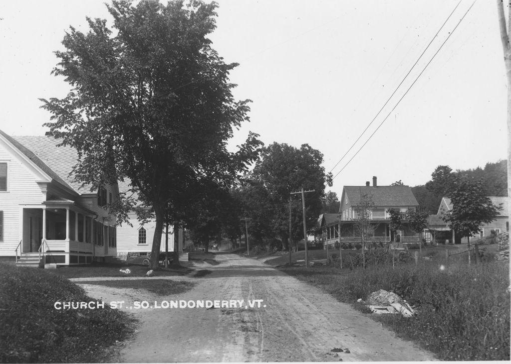 Miniature of Church St., So. Londonderry, Vt.