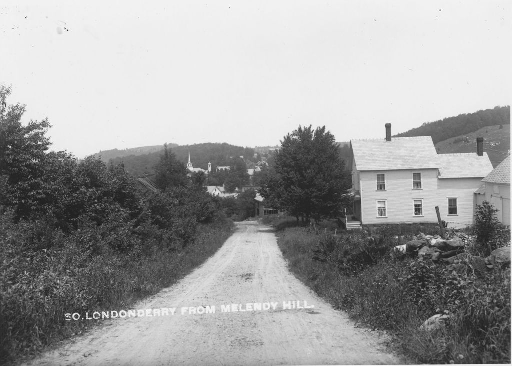 Miniature of So. Londonderry from Melendy Hill, Vt.