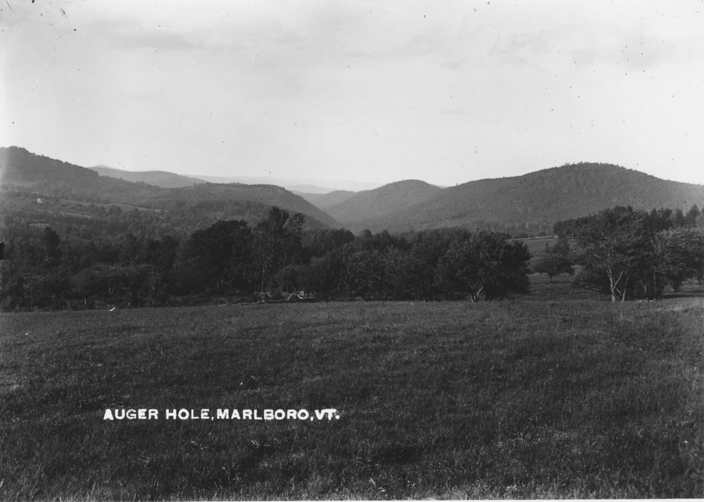 Miniature of Auger Hole, Marlboro, Vt.