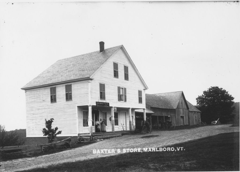 Miniature of Baxter's Store, Marlboro, Vt.