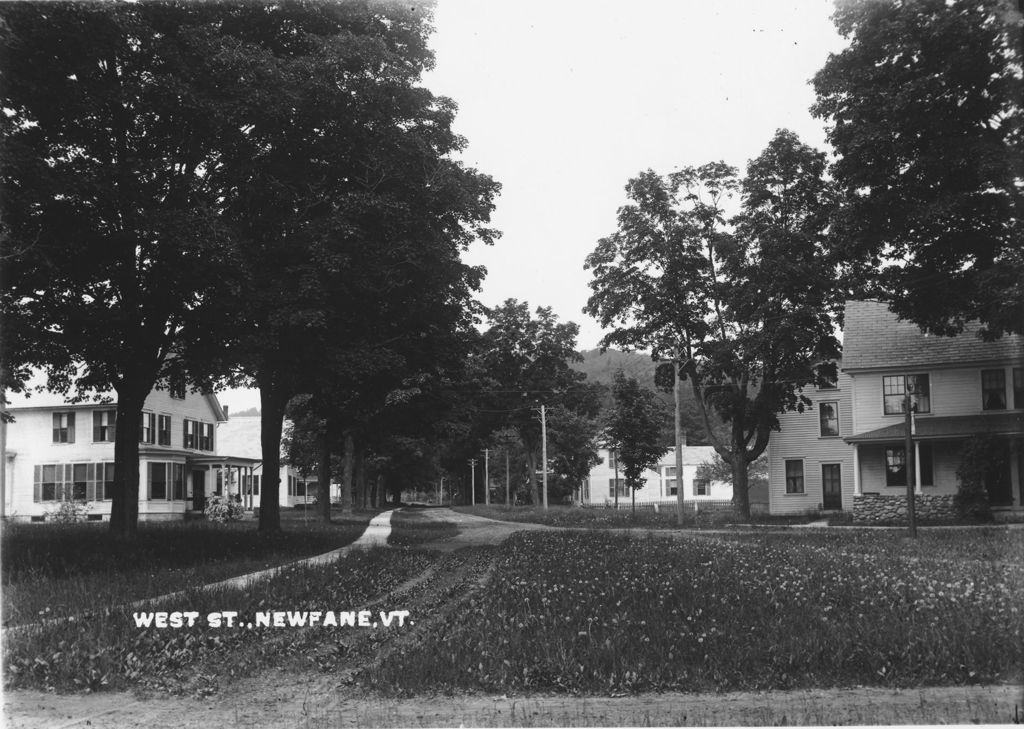 Miniature of West Street, Newfane, Vt.