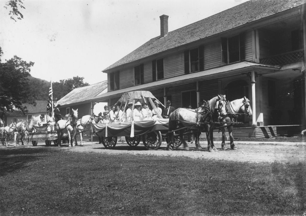 Miniature of 4th of July Parade in front of Newfane Inn, Newfane, Vt.