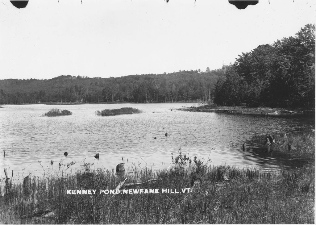 Miniature of Kenney Pond, Newfance Hill, Vt.