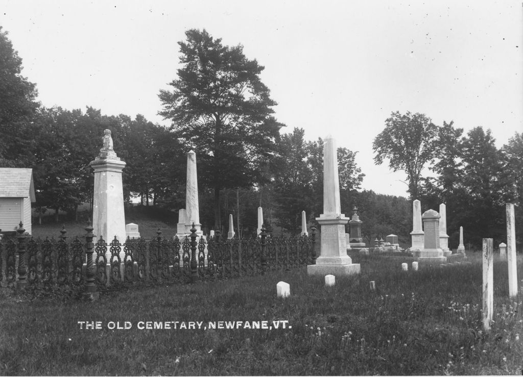 Miniature of The Old Cemetery, Newfane, Vt.