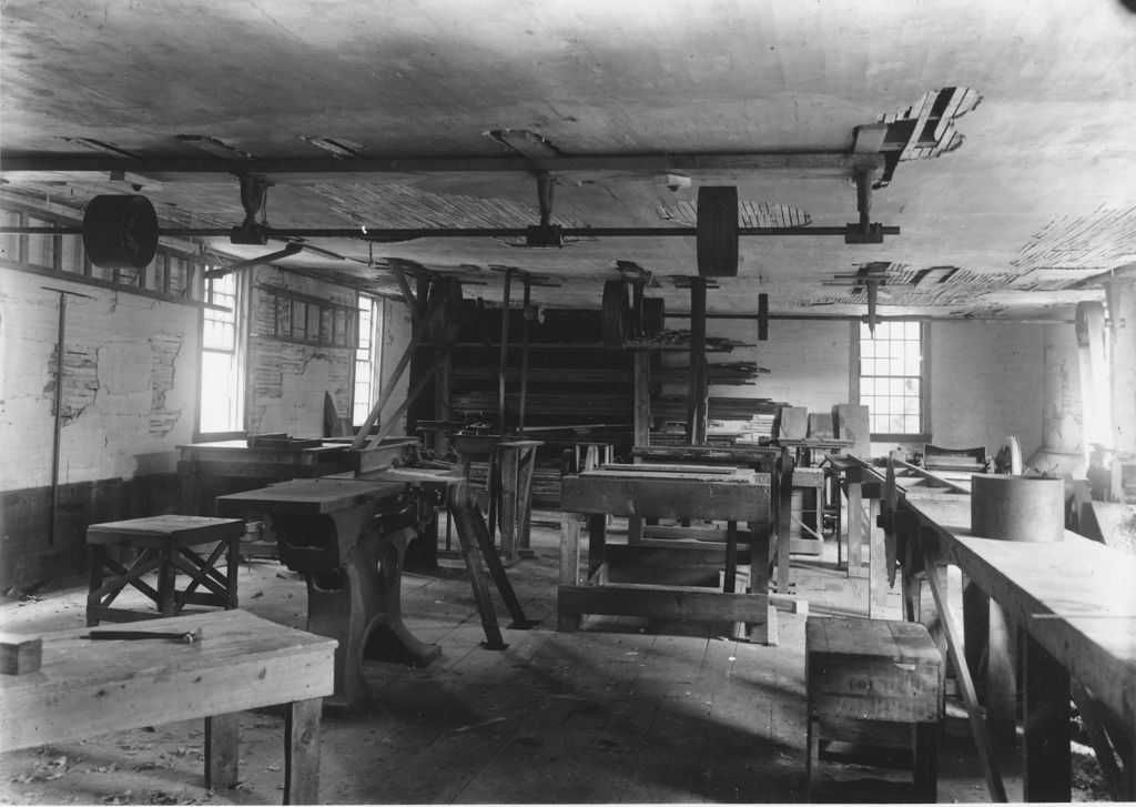 Miniature of Interior of Dexter's Mill, South Newfane, Vt.