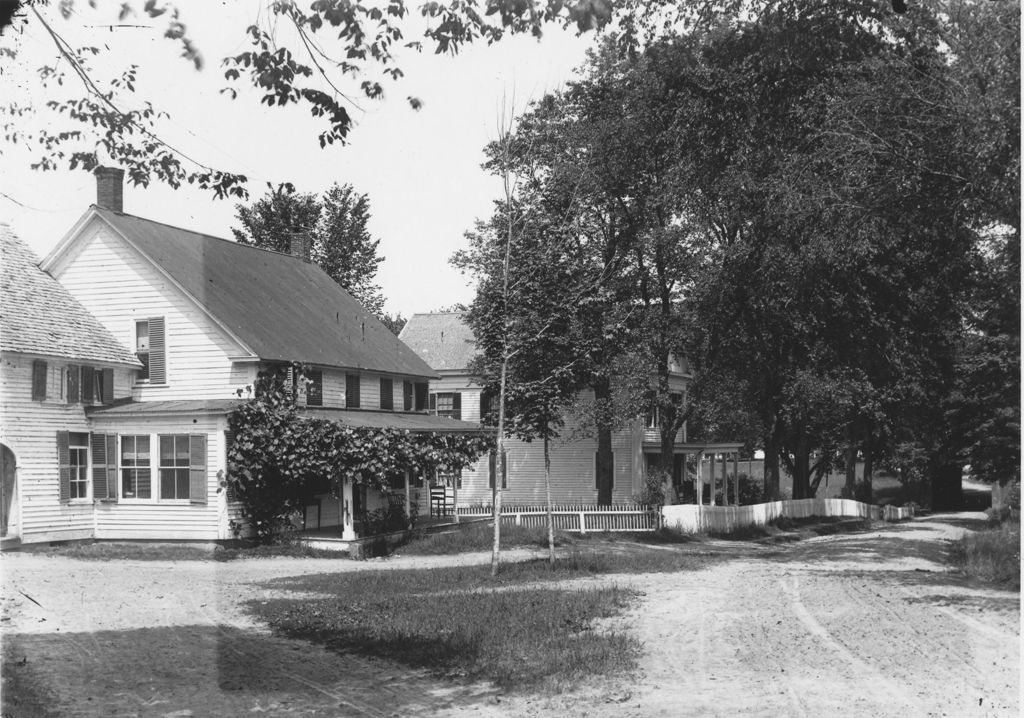 Miniature of Dover Road with Houses, South Newfane, Vt.