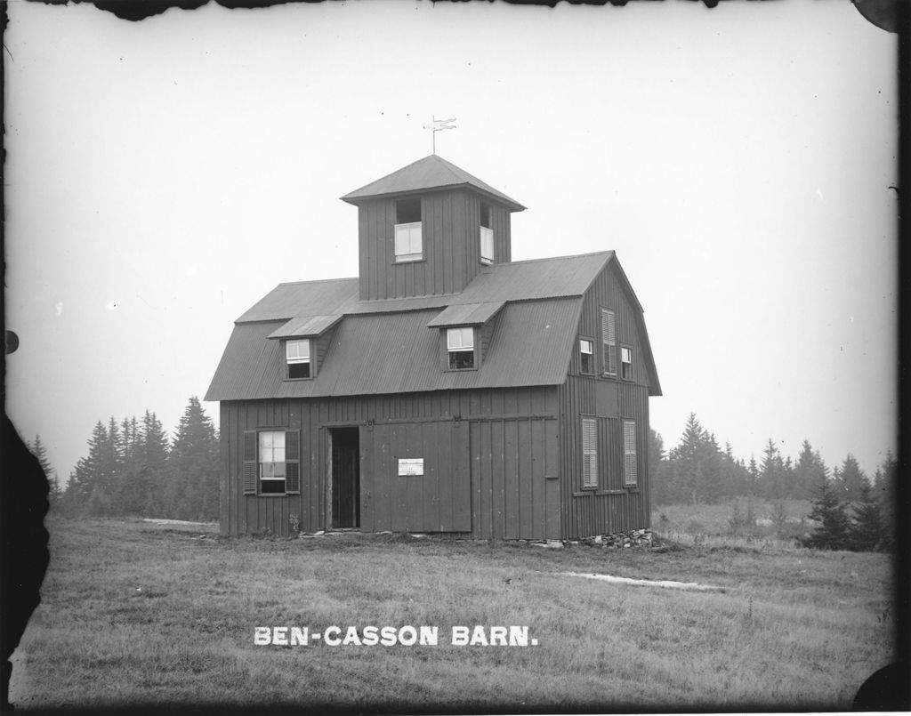 Miniature of Ben-Casson Barn, Newfane, Vt.