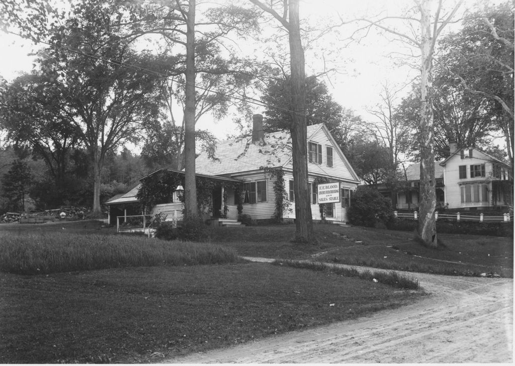 Miniature of E.E. Blood Livery, Feed, Trucking, and Sales Stable, Putney, Vt.