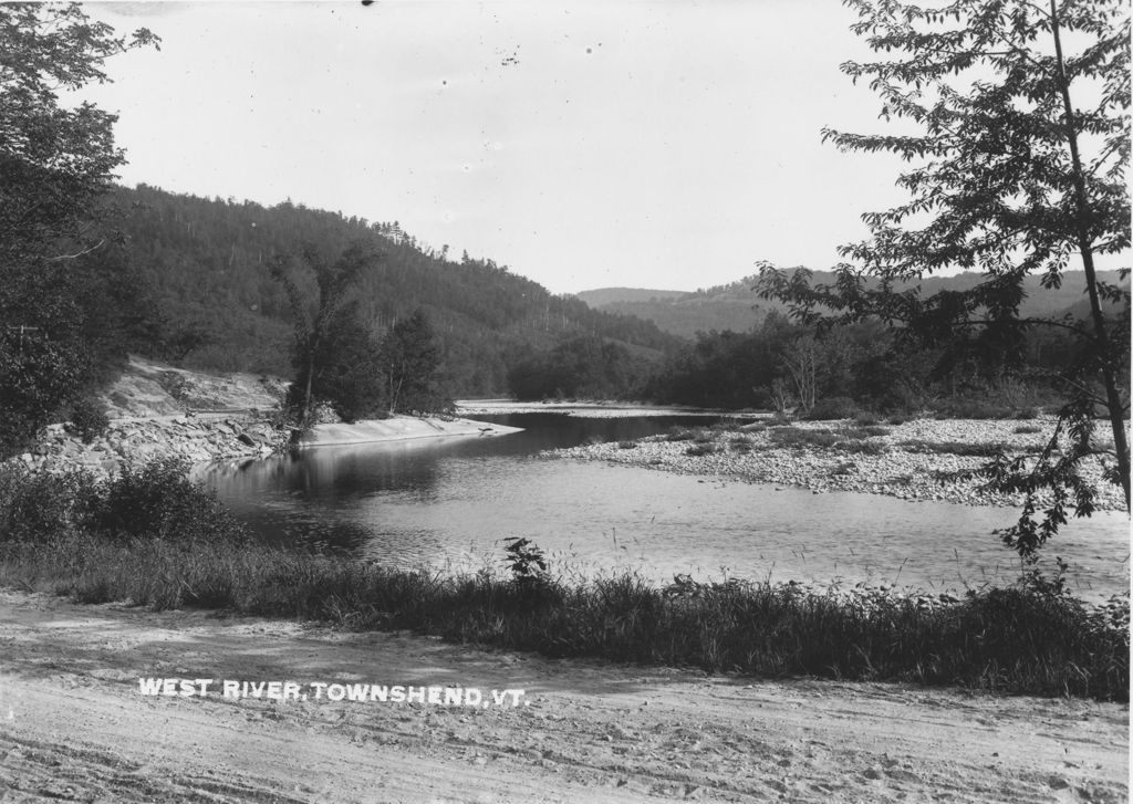 Miniature of West River, Townshend, Vt.