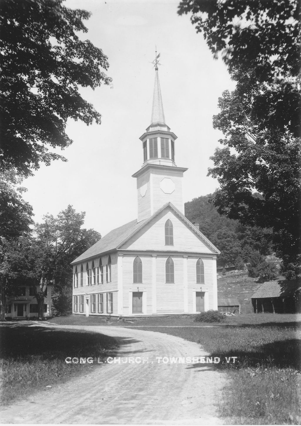 Miniature of Cong'l Church, Townshend, Vt.