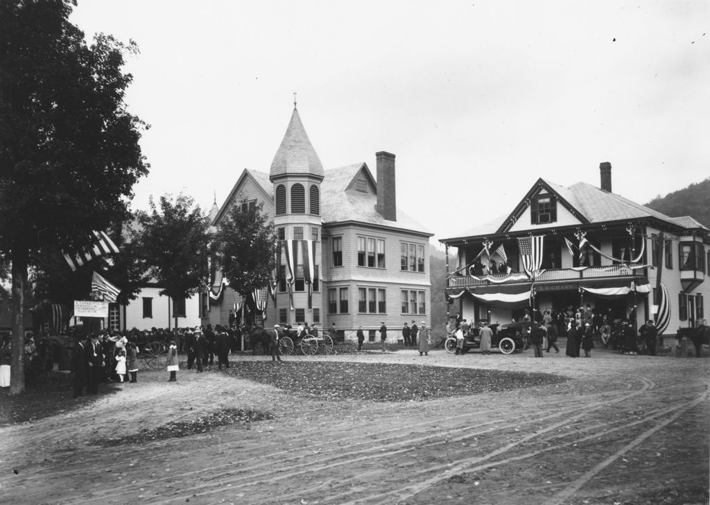 Miniature of Fourth of July Celebration in Towshend Town Center, Vt.