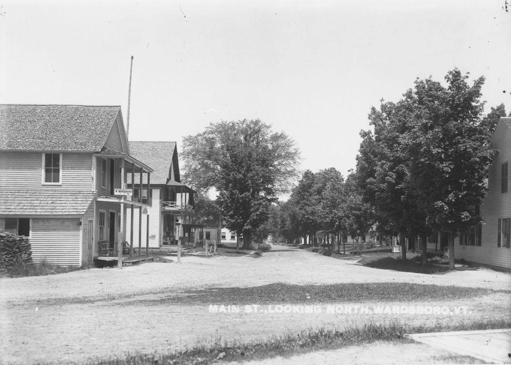 Miniature of Main St., Looking North, Wardsboro, Vt.