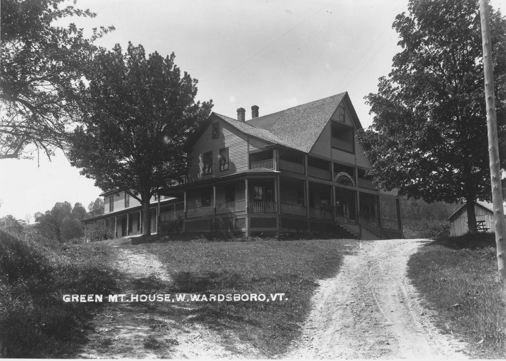 Miniature of Green Mt. House, W. Wardsboro, Vt.