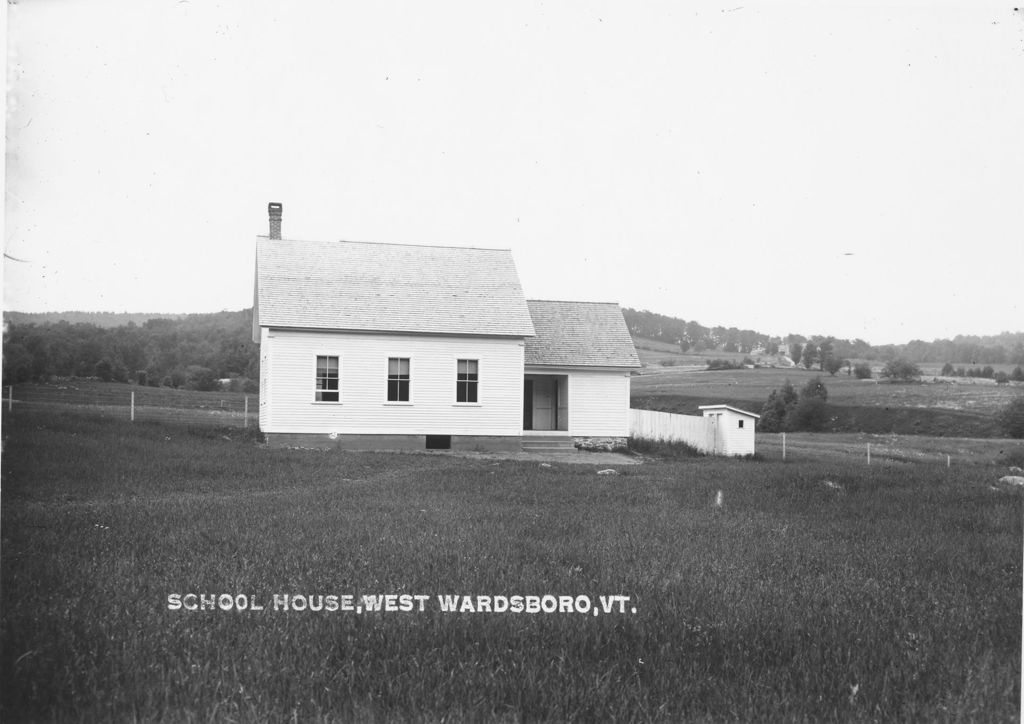 Miniature of School House, West Wardsboro, Vt.