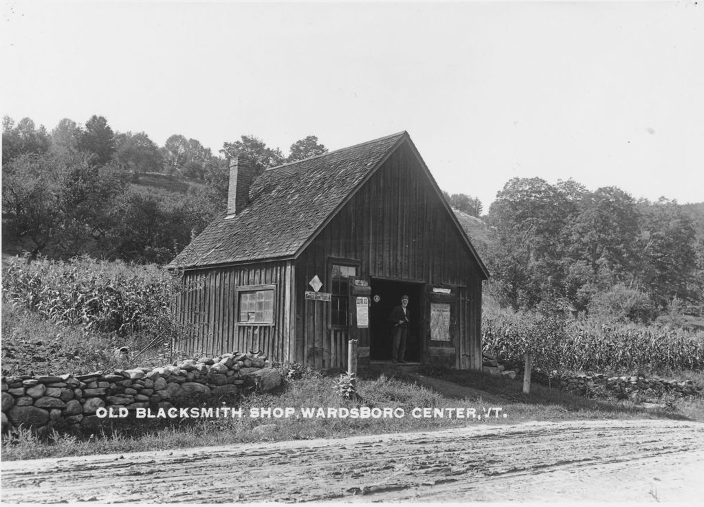 Miniature of Old Blacksmith Shop, Wardsboro Center, Vt.