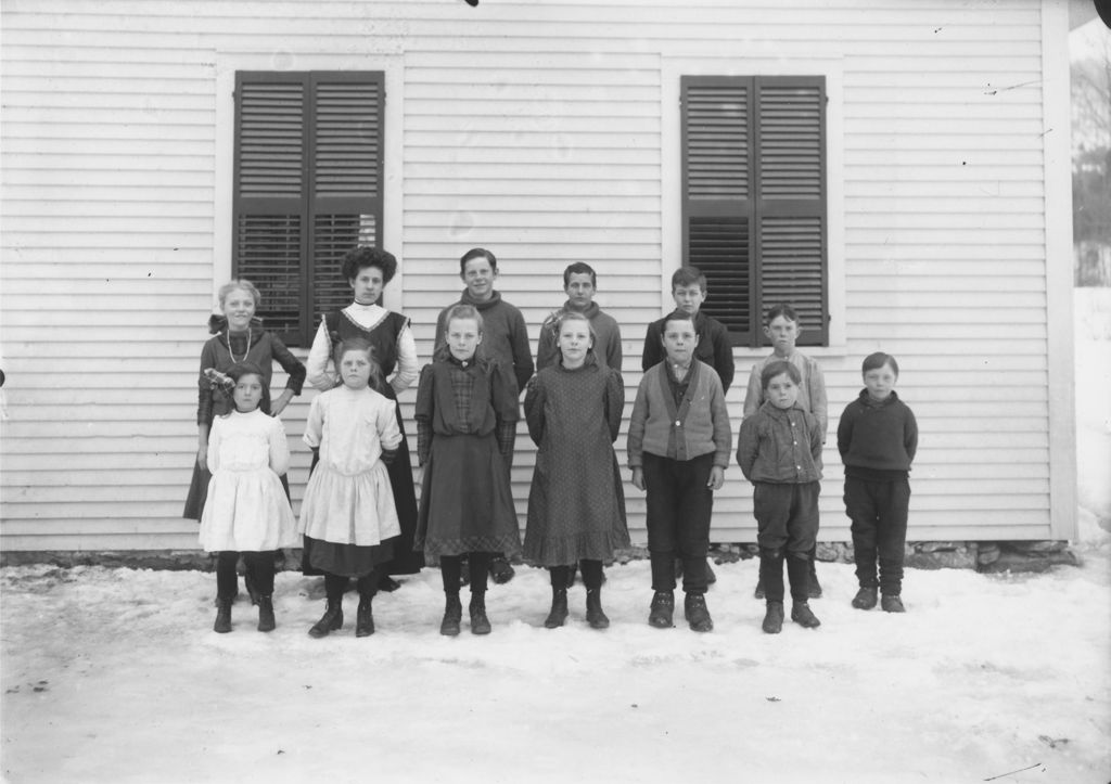 Miniature of South Wardsboro School class portrait, Wardsboro, Vt.