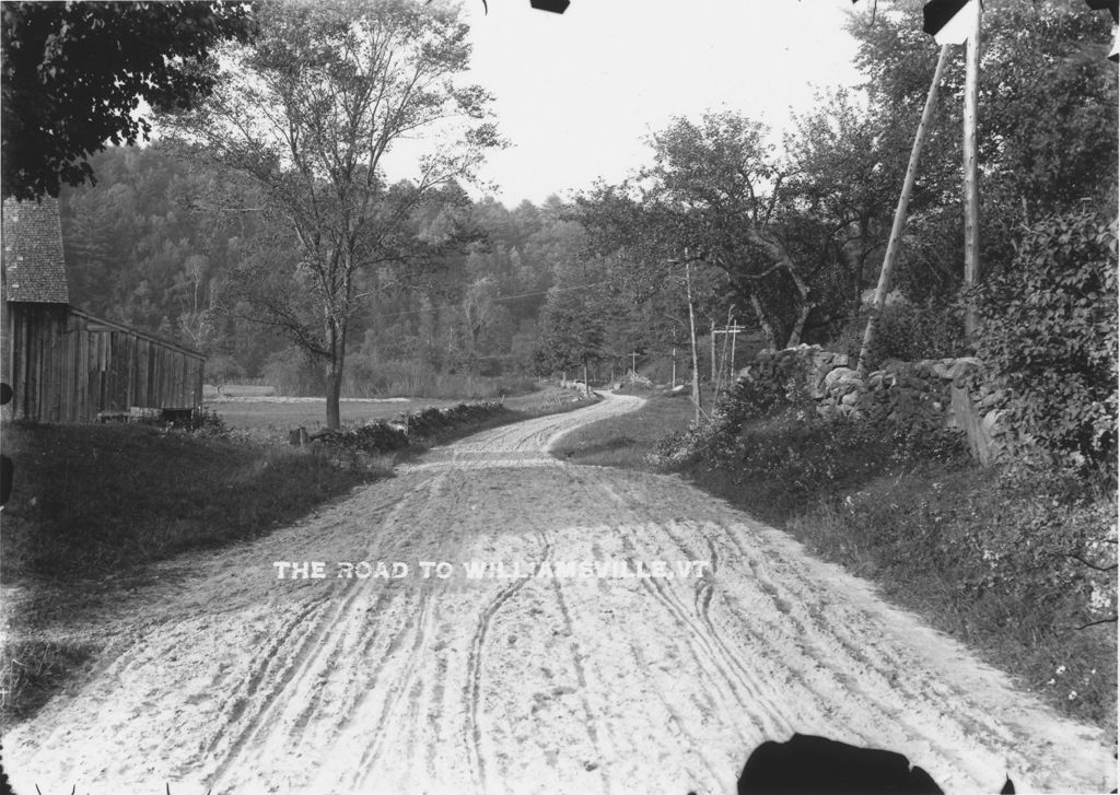 Miniature of The Road to Williamsville, Vt.