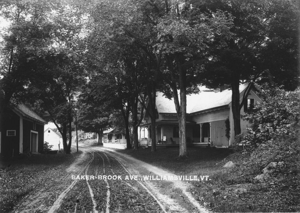 Miniature of Baker-Brook Road, Williamsville, Vt.