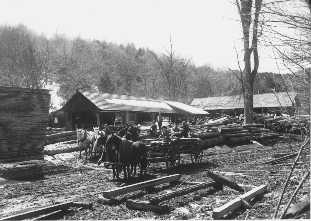 Miniature of Mill on Baker Brook Road, Williamsville, Vt.