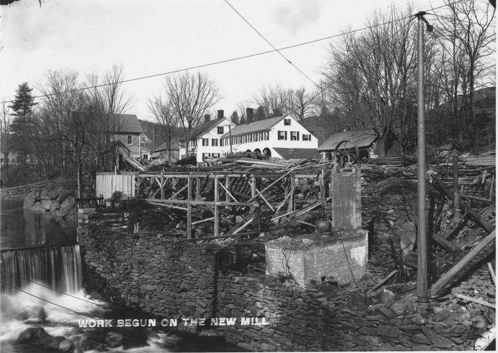 Miniature of Work Begun on the New Mill