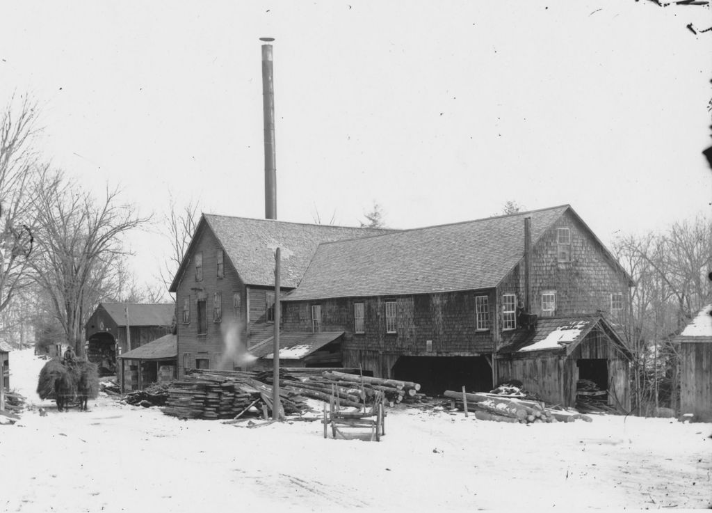 Miniature of Merrifield's Mill, Williamsville, Vt.