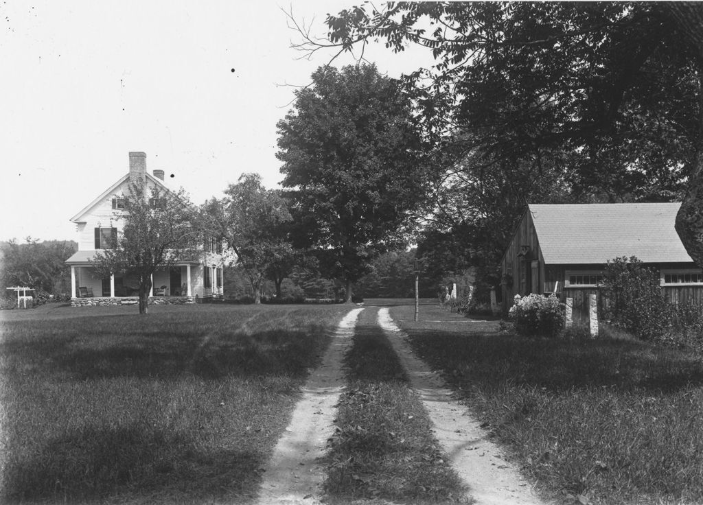 Miniature of Unidentified House and Barn with driveway, Williamsville, Vt.