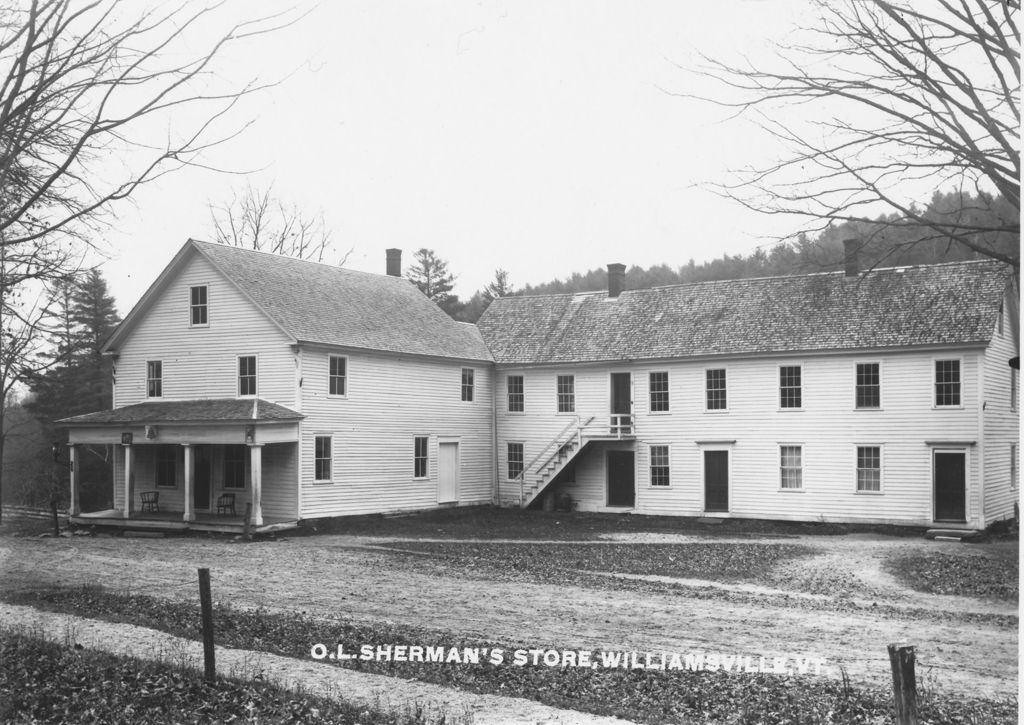 Miniature of O.L. Sherman's Store, Williamsville, Vt.