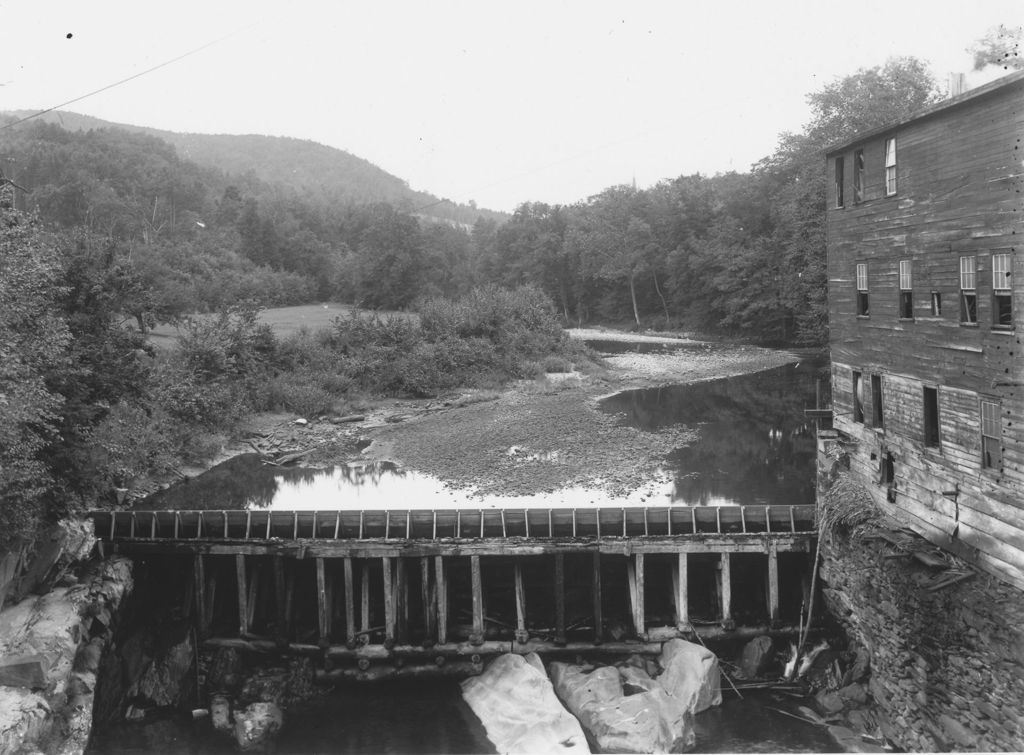 Miniature of Mill dam, Williamsville, Vt.