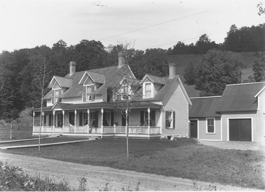 Miniature of H.E. Fryenhagen's house, Williamsville, Vt.