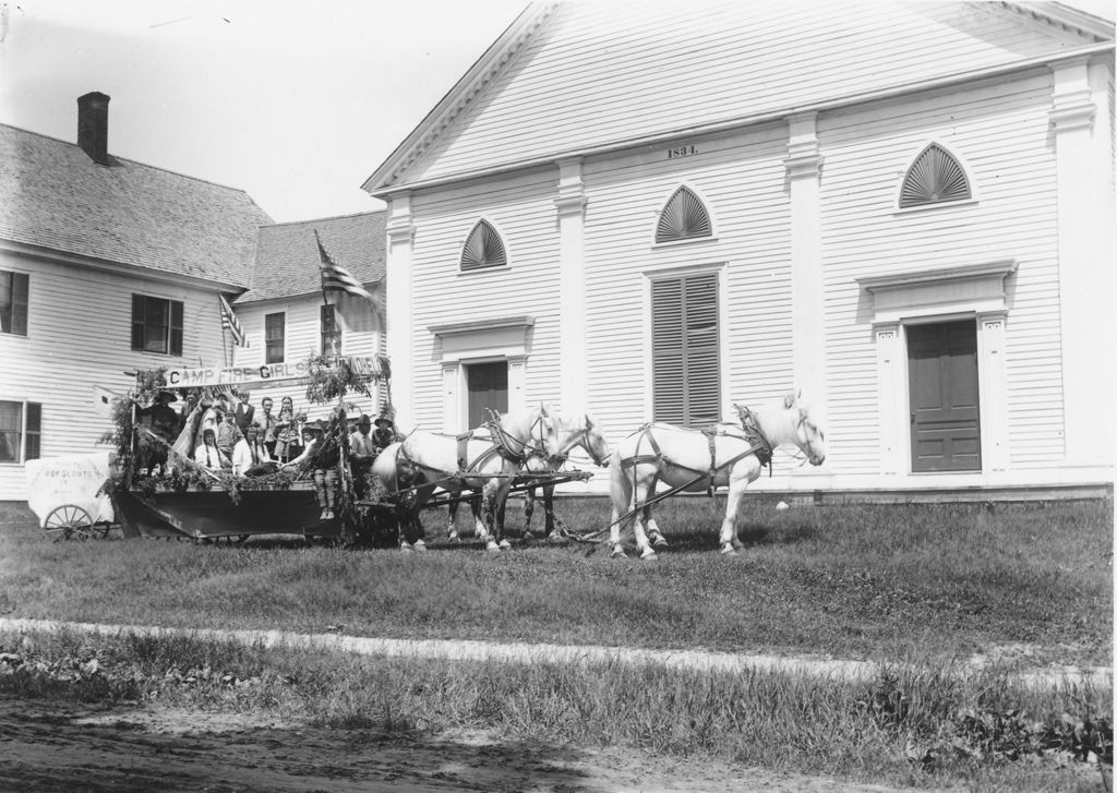 Miniature of Parade participants, Williamsville, Vt.