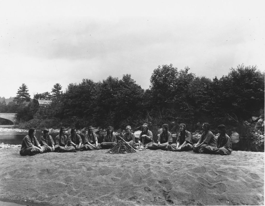 Miniature of Campfire girls, Williamsville, Vt.]