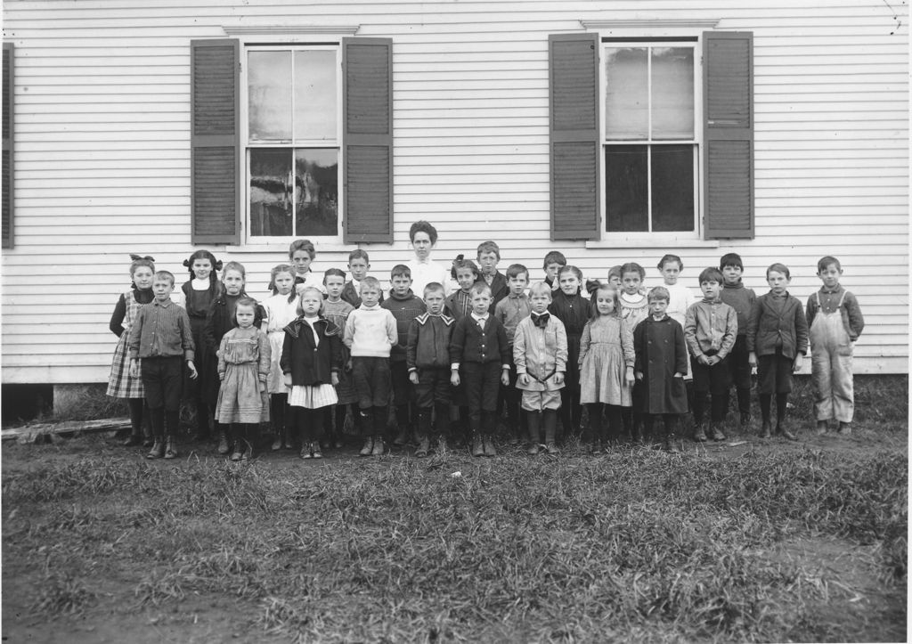 Miniature of Unidentified class portrait, Williamsville, Vt.