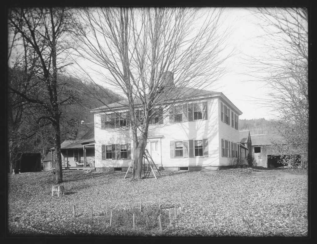 Miniature of Unidentified four-square house, Williamsville, Vt.