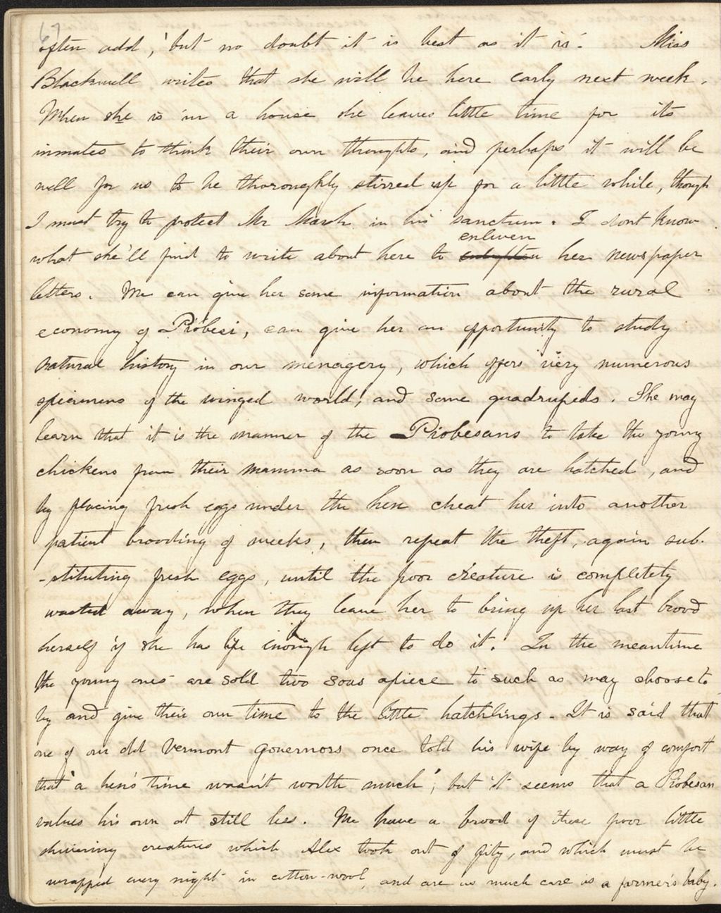 Miniature of Caroline Crane Marsh Diary, April 8 - June 14, 1863